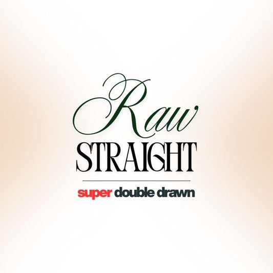 Super Double Drawn RAW Straight Hair